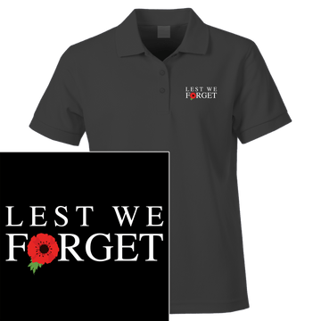 Remembrance Day Polo Shirt Lest We Forget (9)