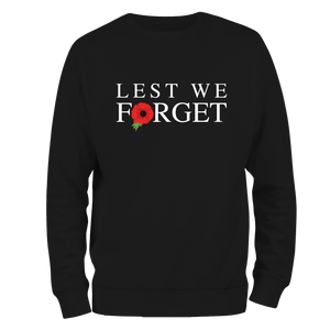 Remembrance Day Sweatshirt Lest We Forget (9)