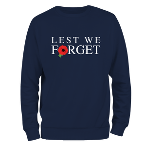 Remembrance Day Sweatshirt Lest We Forget (9)