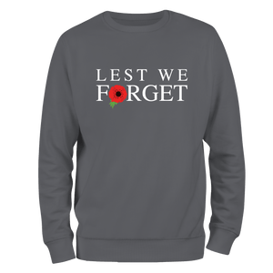 Remembrance Day Sweatshirt Lest We Forget (9)