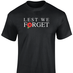 Remembrance Day T Shirt Lest We Forget (9)