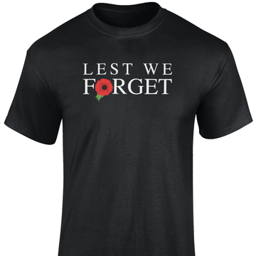 Remembrance Day T Shirt Lest We Forget (9)
