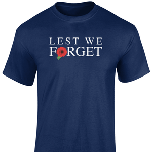 Remembrance Day T Shirt Lest We Forget (9)