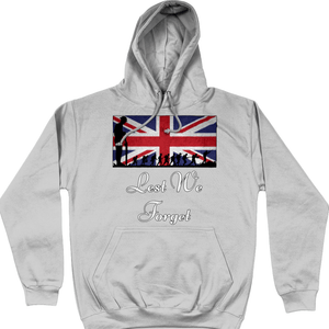 Remembrance Day Hoodie Lest We Forget Montage