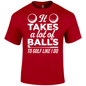 Funny Golf Shirts Lot Of Balls T Shirt