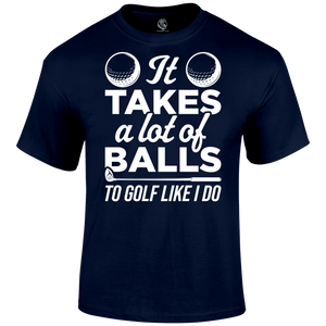 Funny Golf Shirts Lot Of Balls T Shirt