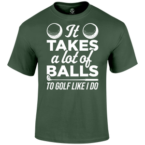 Funny Golf Shirts Lot Of Balls T Shirt