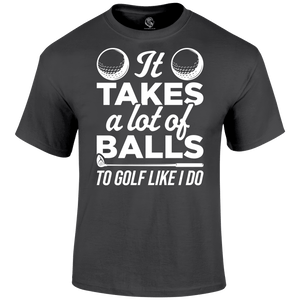 Funny Golf Shirts Lot Of Balls T Shirt