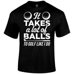 Funny Golf Shirts Lot Of Balls T Shirt