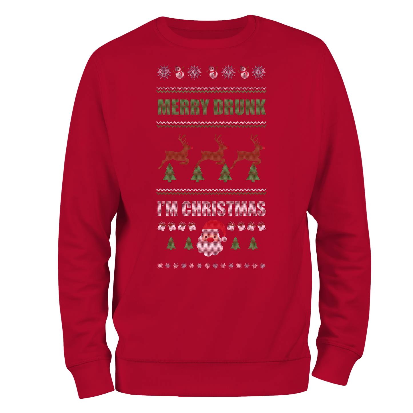 Merry Drunk Christmas Jumper