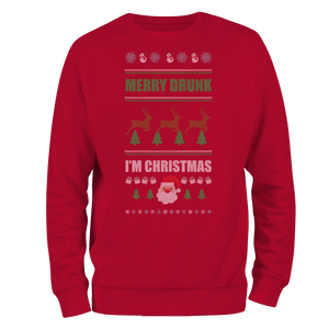 Merry Drunk Christmas Jumper
