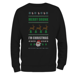 Merry Drunk Christmas Jumper
