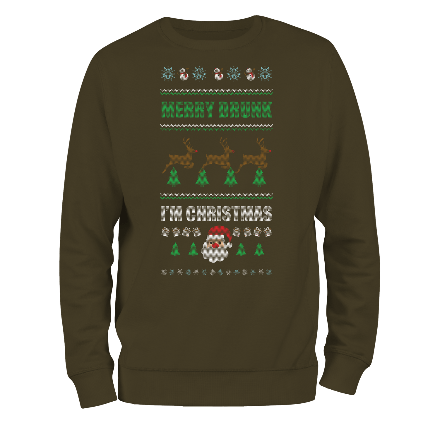 Merry Drunk Christmas Jumper