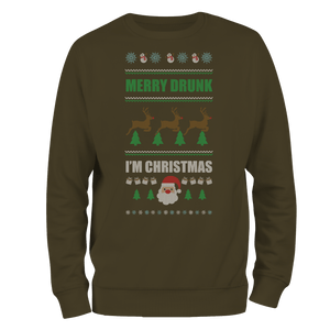 Merry Drunk Christmas Jumper
