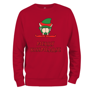 Merry Kissmearse Christmas Jumper