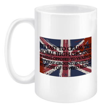 Moral High Ground Jumbo Mug