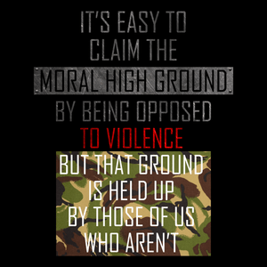 Moral High Ground T Shirt