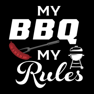 My BBQ My Rules Premier Cotton Apron