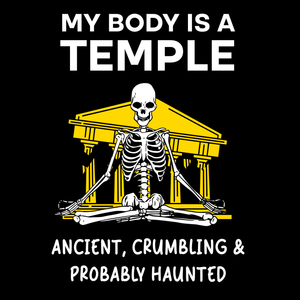 Funny Gym T Shirt My Body Temple