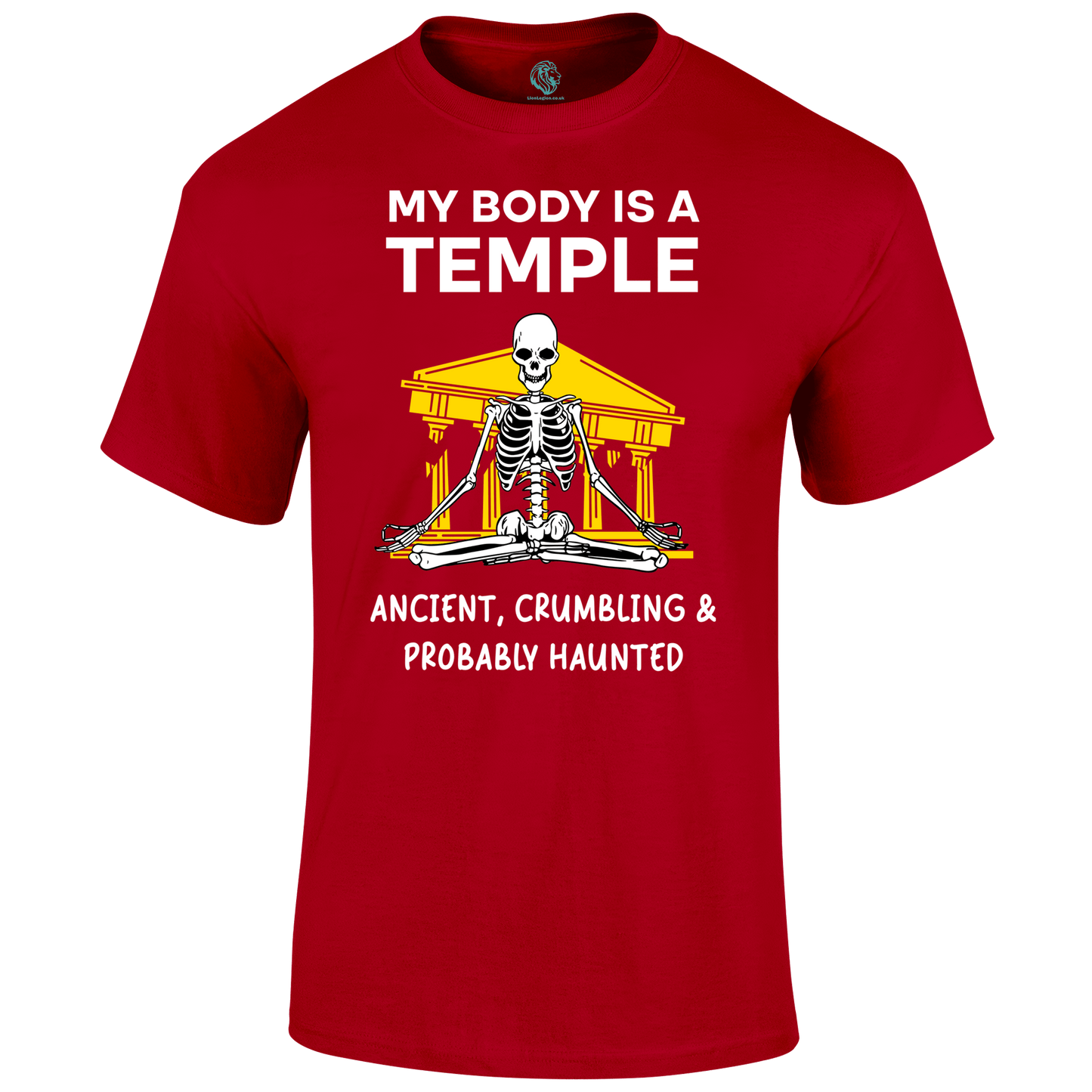 Funny Gym T Shirt My Body Temple
