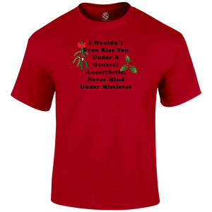 Naughty Mistletoe T Shirt