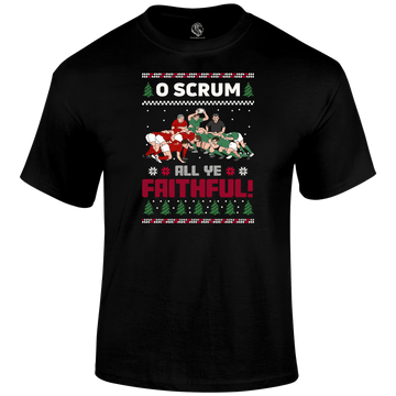 O Scrum All Ye Faithfull T Shirt