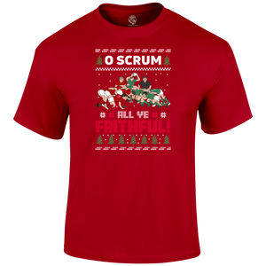 O Scrum All Ye Faithfull T Shirt