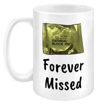 Oatmeal Block Jumbo Mug