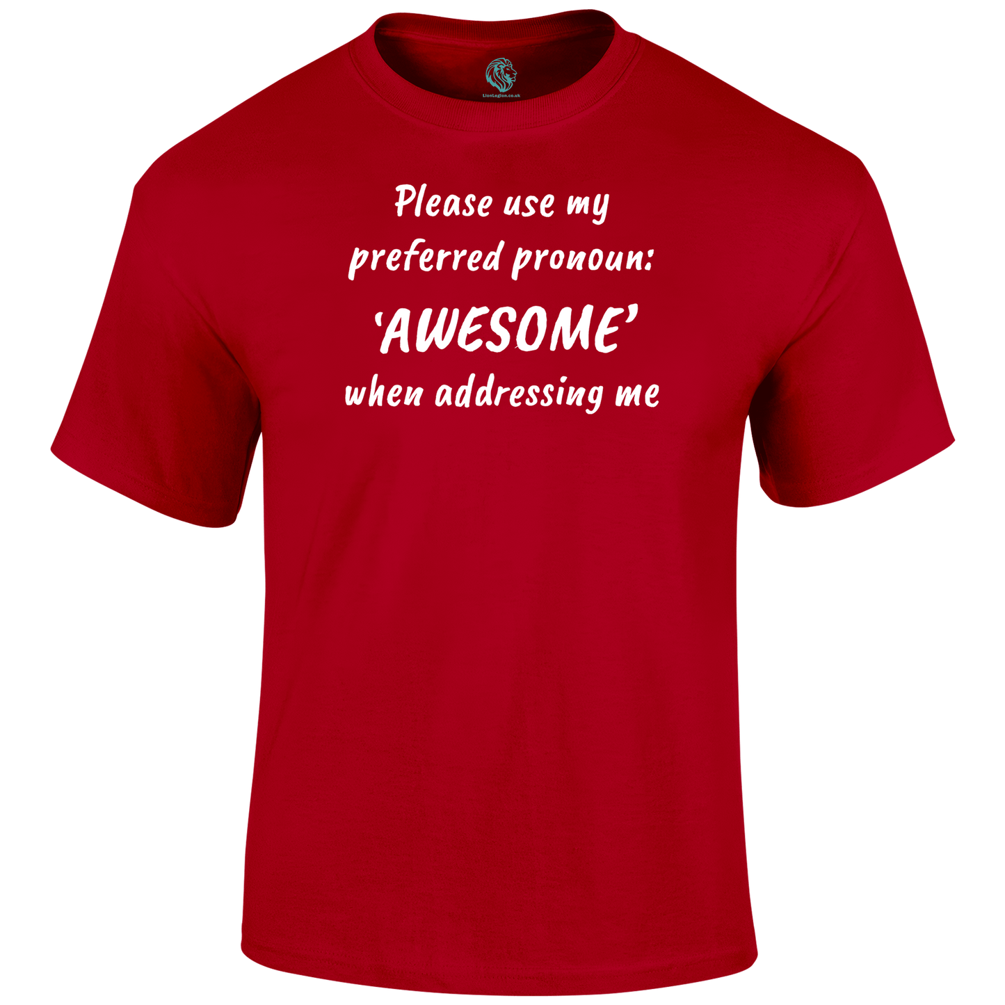Preferred Pronoun Awesome Funny T-Shirt