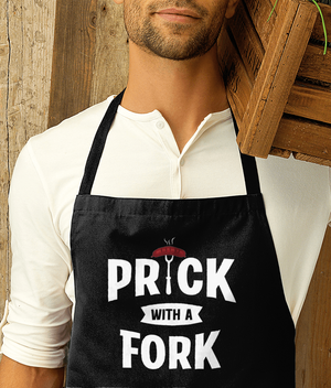 Prick With A Fork Premier Cotton Apron