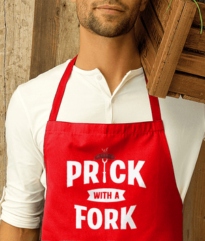 Prick With A Fork Premier Cotton Apron