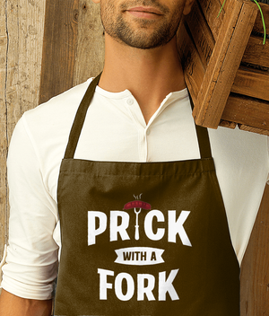 Prick With A Fork Premier Cotton Apron