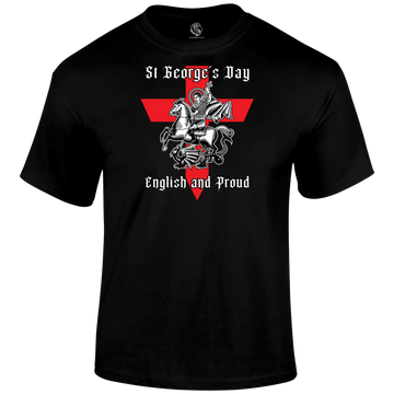 St George's Day T Shirt Proud St George's Day