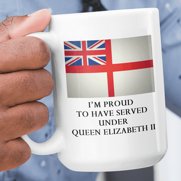 Royal Navy Mug Proud To Have Served (RN) Jumbo Mug