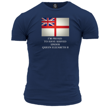 Veteran T Shirt Proud To Have Served Royal Navy