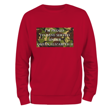 Veteran Sweatshirt Proud To Have Served