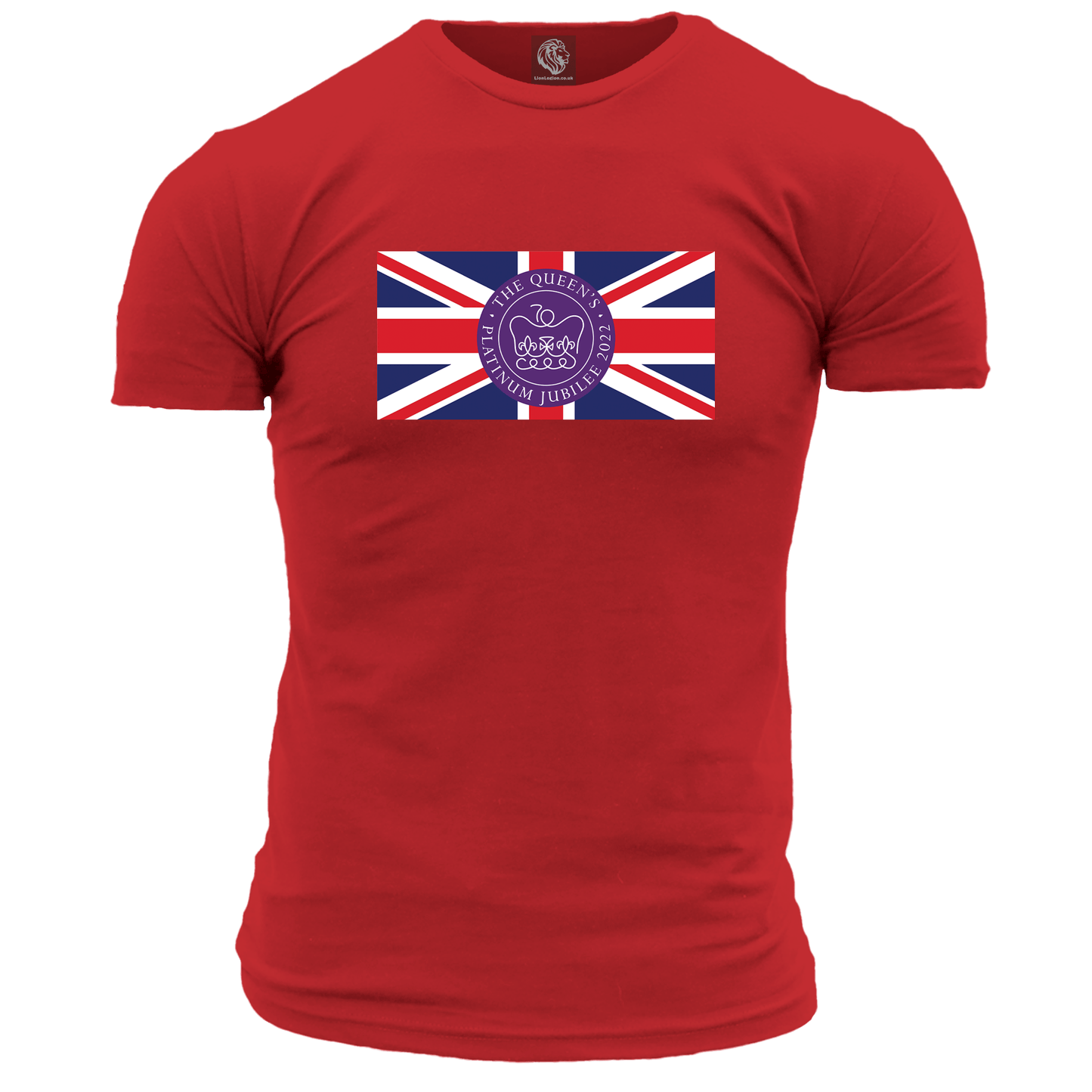 Queen's Platinum Jubilee Flag T Shirt