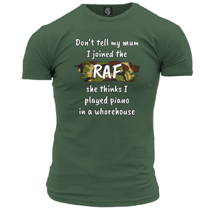 RAF Piano Player (DPM) Unisex T Shirt