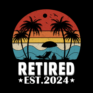 Retired Established 2024 T Shirt