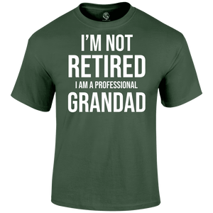Grandad T Shirt Retired Grandad Tee