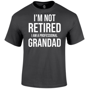 Grandad T Shirt Retired Grandad Tee