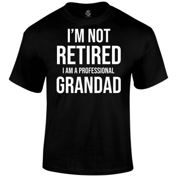 Grandad T Shirt Retired Grandad Tee