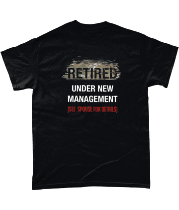 Veteran T Shirt Retired Under New Management (MTP)