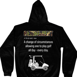 Veteran Golf Hoodie Retirement And Golf Hoodie