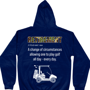 Veteran Golf Hoodie Retirement And Golf Hoodie