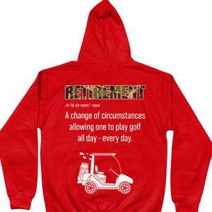 Veteran Golf Hoodie Retirement And Golf Hoodie