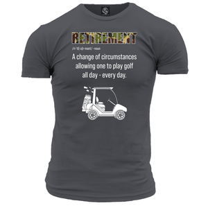 Retirement And Golf Unisex T Shirt