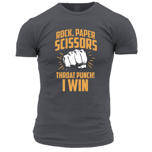 Rock Paper Scissors Unisex Tshirt