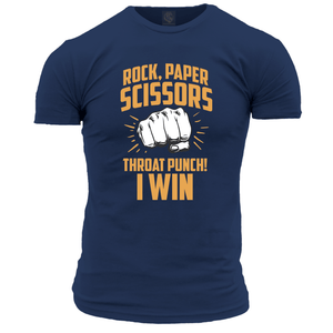 Rock Paper Scissors Unisex Tshirt