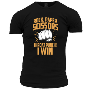 Rock Paper Scissors Unisex Tshirt